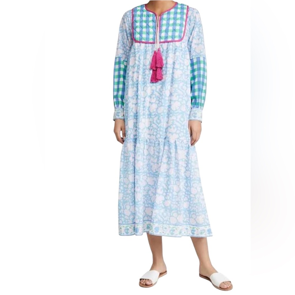 SZ Blockprints Jodhpur Dress. S. EUC